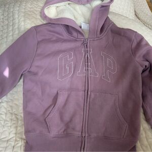 GAP Girls Lavender Zip-Up Hoodie